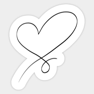 Shapes of the Heart Sticker